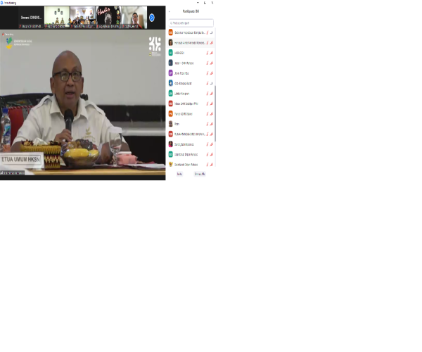 H-4 Jelang Puncak Acara HKSN Tahun 2021, Kemensos Adakan Rapat Pleno Dengan Pemerintah Provinsi Kep.Bangka Belitung dan Mitra