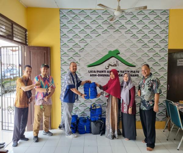 Dinsospmd "Sedayung Tiga Bansos Tersampaikan"