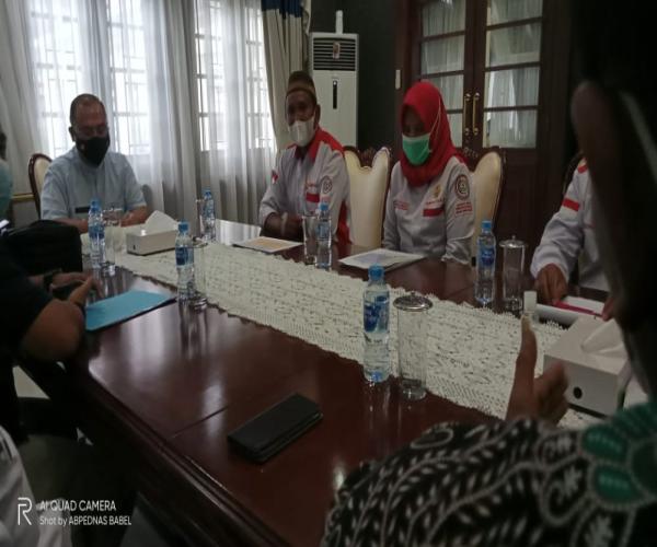 Silahturahmi Dewan Pengurus Asosiasi Badan Permusyawaratan Desa Nasional Babel (ABPEDNAS) Dengan Gubernur