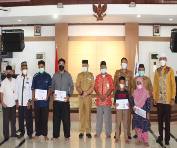 Hapus Lara "Gubernur  Santuni anak Yatim Piatu korban Pandemi Covid 19"