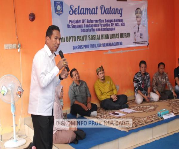 Kadinsospmd dampingi PJ Gubernur Kunjungi PSBH