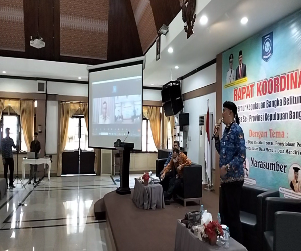 Dukung Keberlanjutan Desa Maju dan Desa Mandiri Di Bangka Belitung, Pj Gubernur Minta Agar Kepala Desa Tingkatkan Kualitas IDM dan Sinergitas. 