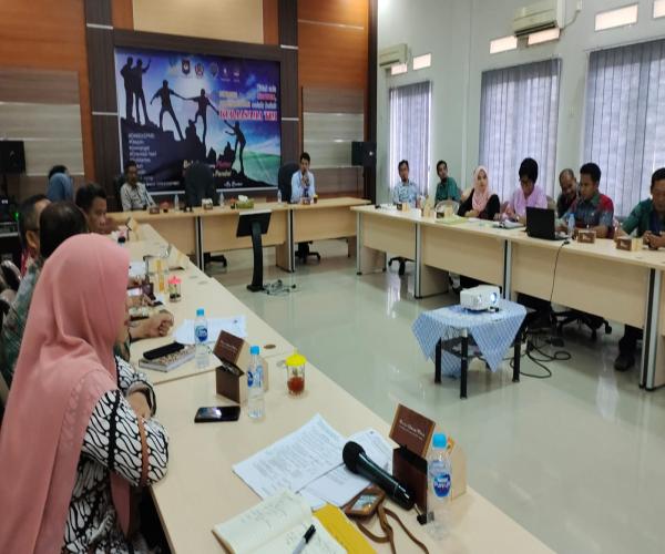 Canangkan Zona Hijau Dinsospmd Gelar Asistensi Penilaian Publik