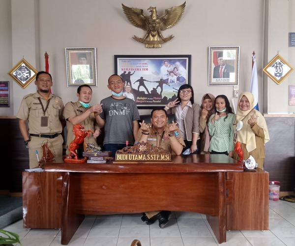 PERTUNI BABEL  JAJAGI KERJASAMA DENGAN DINSOSPMD