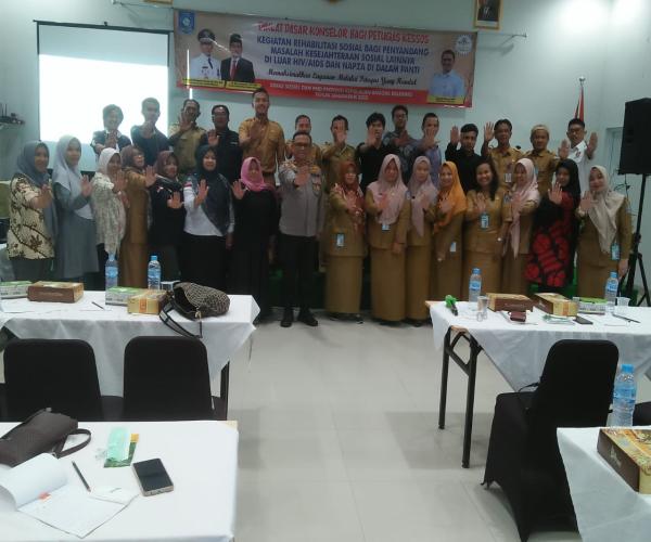 Dinsospmd Up Grade Konselor Rehabilitasi Sosial