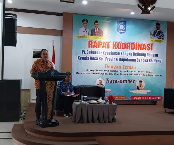 Peningkatan Kualitas Tata Kelola Pemerintah Desa Dan Pelayanan Publik  Kunci Dalam Pelaksanaan Keberlanjutan Program Desa Membangun. 