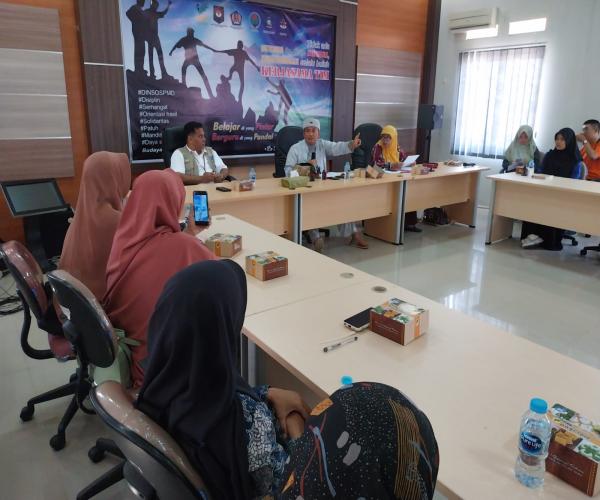 Rapat Pemilihan Pengurus Forum Wilayah LKSA-PSAA Provinsi Kep.Bangka Belitung.