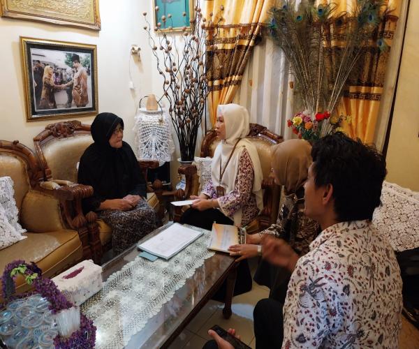 Penyerahan Bantuan Santunan Bagi Para Veteran 