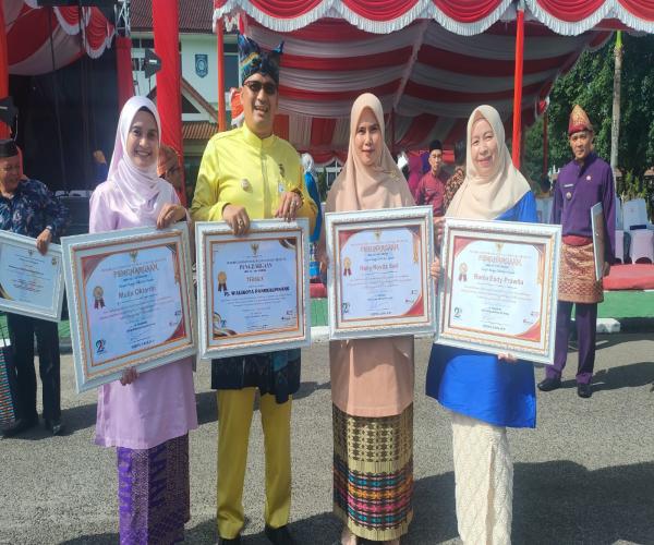 Peringati HUT Babel Ke-24, 3 Pendamping PKH Terima Penghargaan