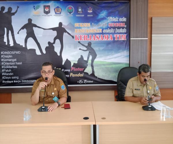 Rapat Evaluasi Anggaran Tahun 2024 DinsosPMD
