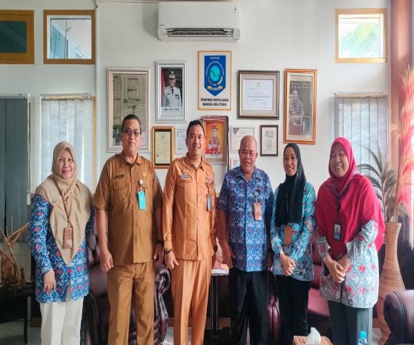 DinsosPMD Terima Kunjungan Perwakilan BKKBN Prov. Kep. Babel