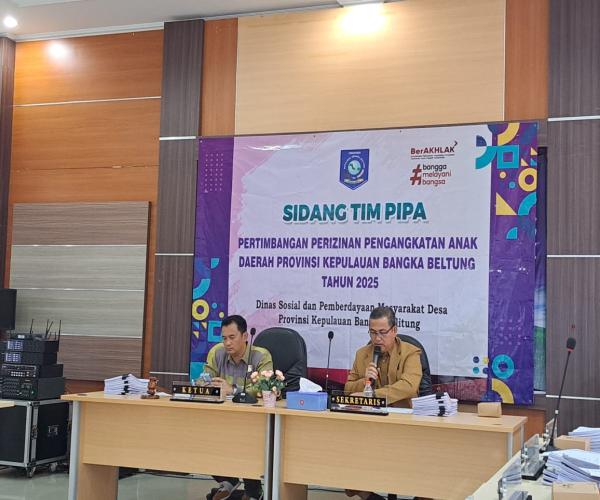 Sidang Tim PIPA dengan Personil Baru