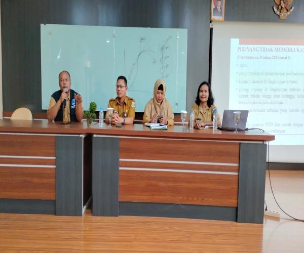 Sosialisasi PUB di Kampus Pertiba