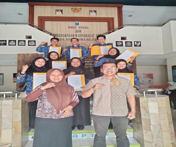 Pelantikan Pegawai PPPK DINSOSPMD 
