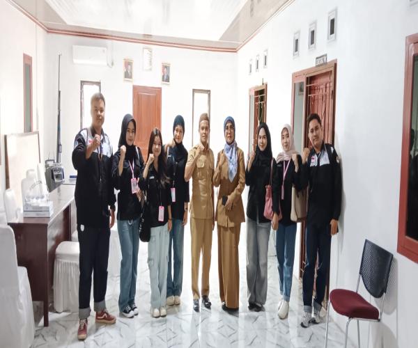 Tingkatkan Referensi Pengetahuan Mahasiswa Mengenai Desa, JFT PSM Dampingi Mahasiswa Orientasi Lapangan Ke  Kantor Desa