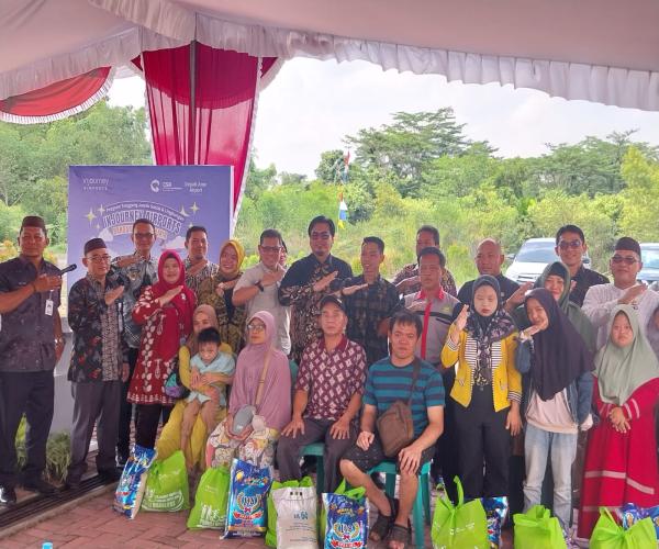 Wujud Keberlanjutan Tanggung Jawab Sosial BUMN, PT Angkasa Pura Indonesia KC Bandara Depati Amir  Kembali Salurkan Bantuan  