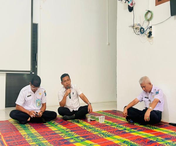 Tinjau Penyelenggaraan Layanan Rehabilitasi Sosial Di Dalam Panti, Plt Kepala DINSOSPMD Lakukan Kunjungan Kerja Ke Panti