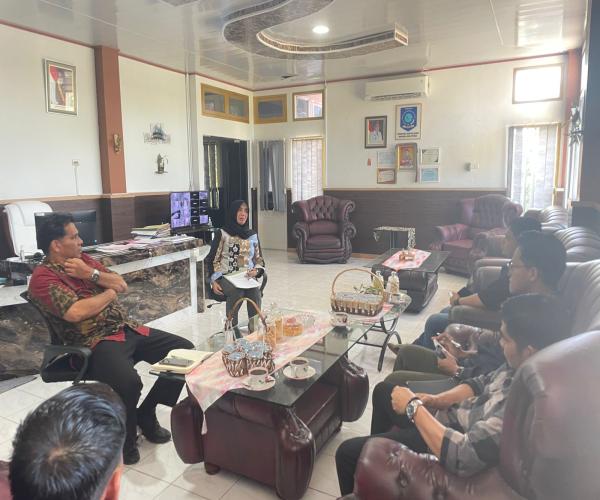 Tingkatkan  Kolaborasi dan Sinkronisasi Program CSR Badan Usaha Swasata Dalam Mendukung Program Pembangunan Sosial, Plt Kepala Dinas Terima Audiensi Perwakilan Badan Usaha Sektor Perkebunan Kelapa Sawit