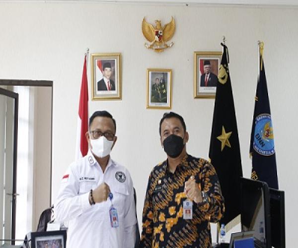 Bahas Pelaksanaan Aksi P4GN, Kadin Sosial dan PMD, Budi Utama Audiensi Dengan Kepala BNNP Kep. BABEL.