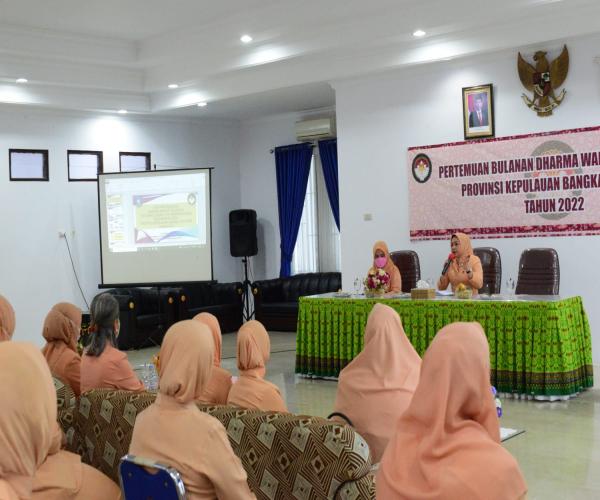 DWP Unit DinsosPMD isi Pertemuan Bulanan Dengan Pengayaan Deteksi Dini Telat Bicara Pada Anak