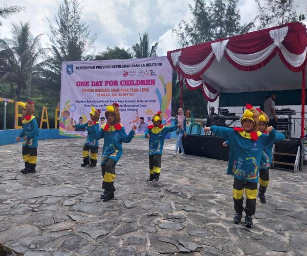 Beraneka Ragam Kegiatan di One Day For Children PSAA/LKSA Dinsospmd Babel
