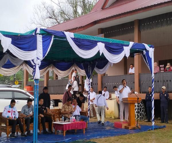 DINSOSPMD BABEL PERINGATI HKSN TAHUN 2022 DI DESA SENYUBUK BELITUNG TIMUR