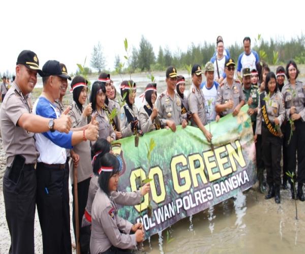 Go Green Bhabinkamtibmas