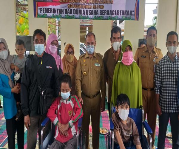 Gubernur apresiasi pengabdian DinsosPMD dan Dunia Usaha gelar bantuan pangan