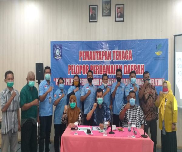 Antisipasi Konflik Sosial, Dinsos Babel gelar Pemantapan Pelopor Perdamaian Daerah