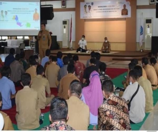 Dinsopmd kolaborasikan Program PT. Pos dengan Bumdesa