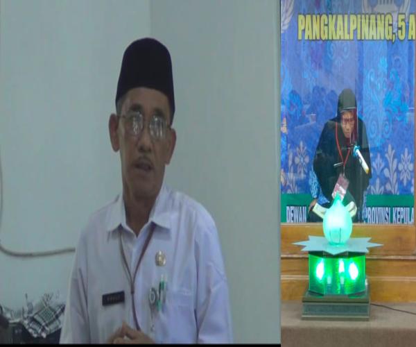 ASN Dinsospmd Raih prestasi di Gelaran MTQ Korpri Tk Unit Prov Babel