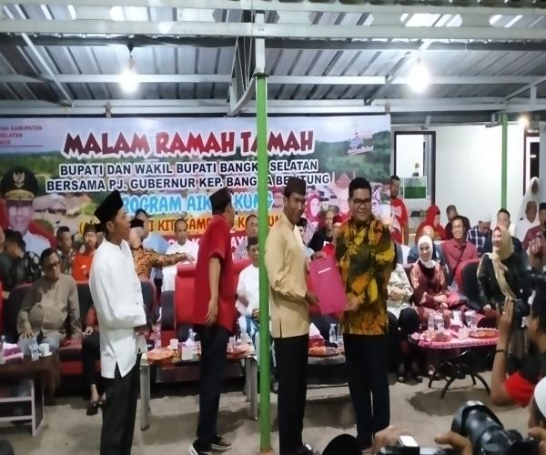 Gemakan Gule Kabung Kadinsospmd dampingi Pj Gubernur di Desa Sengir 