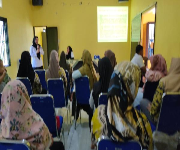 Sosialisasi Identifikasi Delay Spech dan Autisme Pada Anak Oleh JFT Terapis Wicara dan JFT PEKSOS 