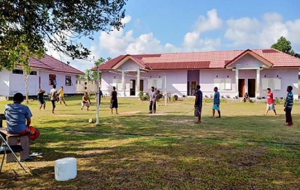 Kegiatan pasien disabilitas mental di panti sosial bina Laras Hijrah