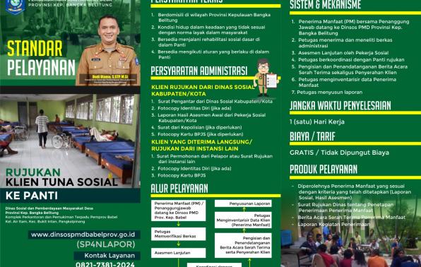 nformasi publik Standar Pelayanan Rujukan Klien Tuna Sosial ke Panti nformasi publik Standar Pelayanan Rujukan Klien Tuna Sosial ke Panti