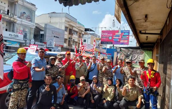 Taruna Siaga Bencana pada kegiatan karnaval mobil hias semarak HUT kemerdekaan RI Ke 78 Tahun Taruna Siaga Bencana pada kegiatan karnaval mobil hias semarak HUT kemerdekaan RI Ke 78 Tahun
