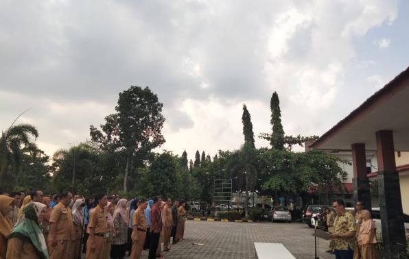 Pembacaan IKRAR NETRALITAS ASN dalam Pemilihan Umum dan Pemilihan Kepala Daerah Serentak Tahun 2024
