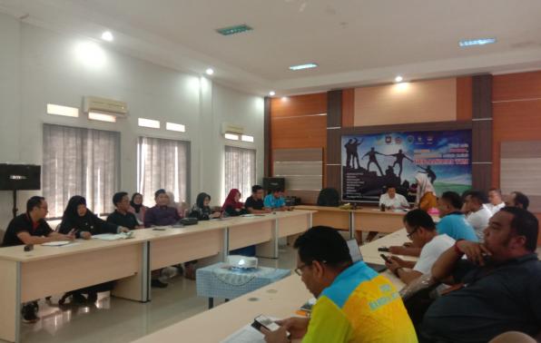 Rapat evaluasi capaian realisasi pelaksanaan kegiatan tahun anggaran 2023
