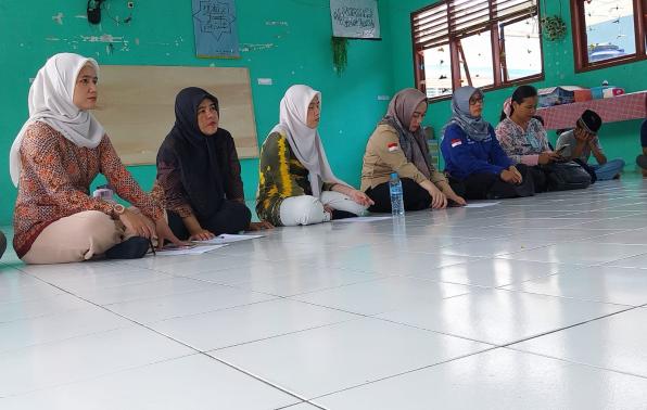 Tim Asesmen Dinsospmd pada kegiatan ASA MENANTI