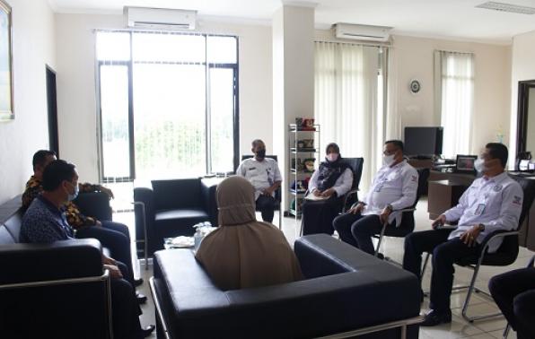 Audiensi Kadin Sosial dan PMD, Budi Utama dan jajaran dengan Kepala BNNP Provinsi Kep. Babel