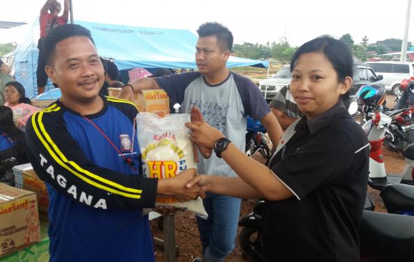Penerimaan Bantuan dari Pihak Swasta