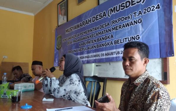 Asistensi Musyawarah Desa Penyusunan RKPDes oleh JFT PSM DINSOSPMD