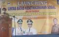 Wakil Gubernur, Abdul Fatah meresmikan pelaksanaan Giat Sosial Lintas Batas Kesetiakawanan Sosial Jelang Peringatan HKSN Tahun 2021
