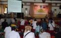 Pengelola BUMDesa dan Kepala Desa selaku Penasihat BUMDesa/BUMDESMa tengah mendapatkan pembekalan mengenai penyusunan pelaporan keuangan