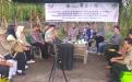 Kegiatan " Ngopi Bekisah" pada acara penyerahan bantuan CSR dari anak perusahaan PT.PLN Tbk yakni  PJB PLTU Bangka 