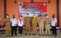 Foto bersama Kadin Sosial PMD Kep. Bangka Belitung, Budi Utama dengan Wakil Bupati Bangka Selatan, Debby Vita Dewi dn jajaran ABPEDNAS Provinsi serta jajaran dinas sosial PMD Kabupaten Bangka Selatan  