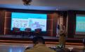 Kepala Biro Organisasi Sekretaris Daerah Pemprov Kep.Bangka Belitung, Ellyana saat memberikan presentasi  perihal 13 indkator penilaian internal OPD. 
