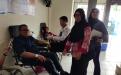 Kegiatan Donor Darah yang diikuti oleh Pegawai ASN dan/PHL dan anggota DWP 