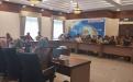 Kepala Dinas Sosial dan PMD, Budi Utama memberikan pengarahan perihal pentingnya data administrasi publik profil desa /kelurahan dalam penyelenggaraan pemerintahan yang dilaksanakan pada kegatan pendampingan perangkat kelurahan se kota pangkalpinang, selasa (07/11/2023)
