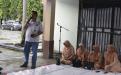 Kepala Dinas Sosial dan Pemberdayaan Masyarakat Desa, Budi Utama menyampaikan  kesan dan pesan pada acara purna bakti Bapak Rusli, S.Ag